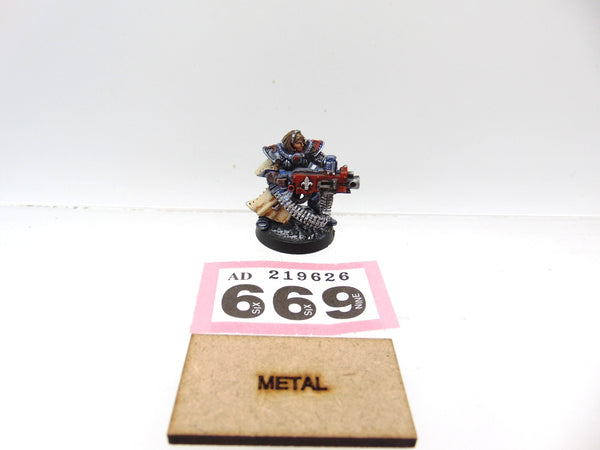 Battle Sister with Heavy Bolter