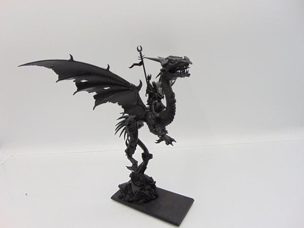 Sorceress on Black Dragon