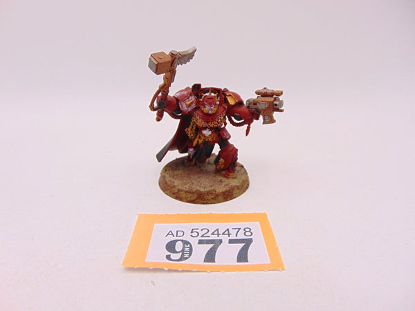 Blood Angels Captain In Terminator Armour