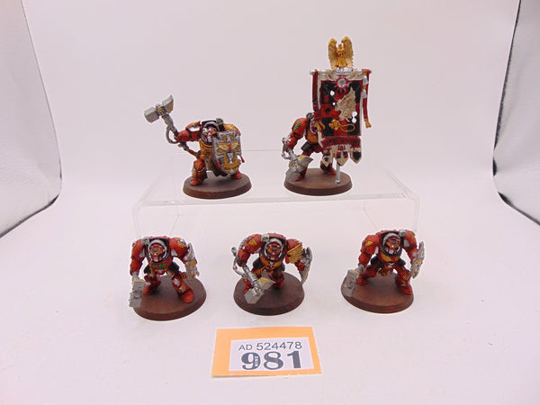 Blood Angels Terminator Assault Squad
