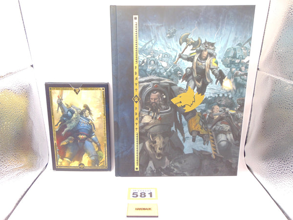 Limited Edition Codex Supplement and Cards Space Wolves 40K 10th Edition