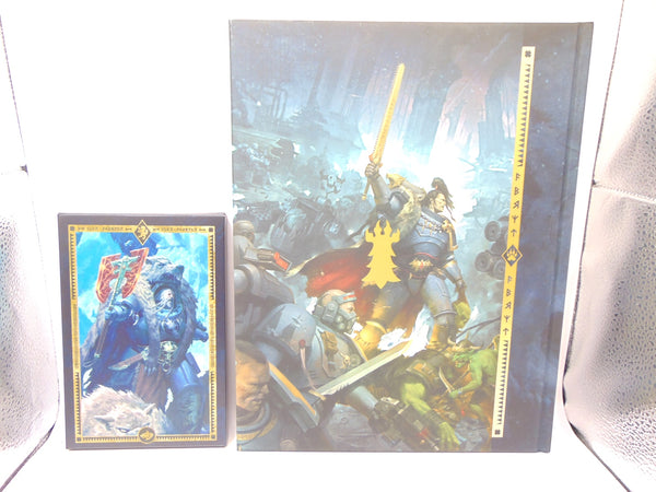 Limited Edition Codex Supplement and Cards Space Wolves 40K 10th Edition