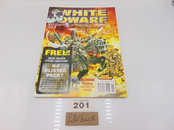 White Dwarf Issue 217