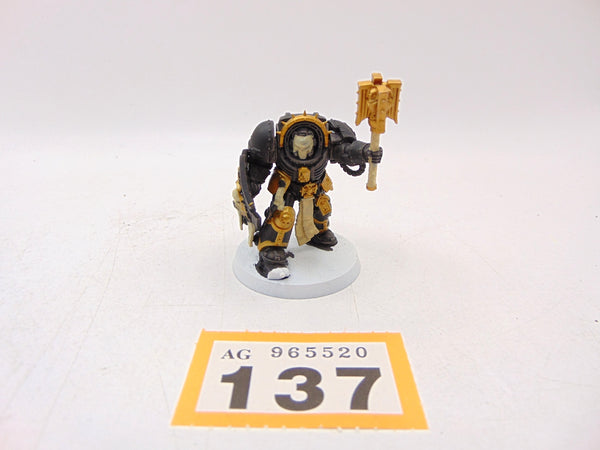 Chaplain in Terminator Armour