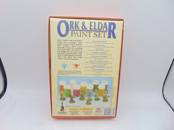 Citadel Colour Ork & Eldar Paint set