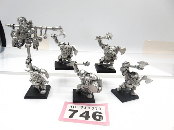 Ardboys / Black Orcs with Ltd Ed Dead Dwarf Standard