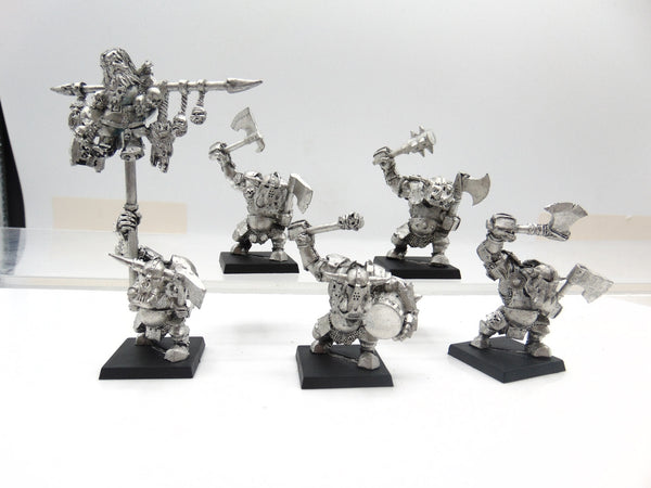 Ardboys / Black Orcs with Ltd Ed Dead Dwarf Standard