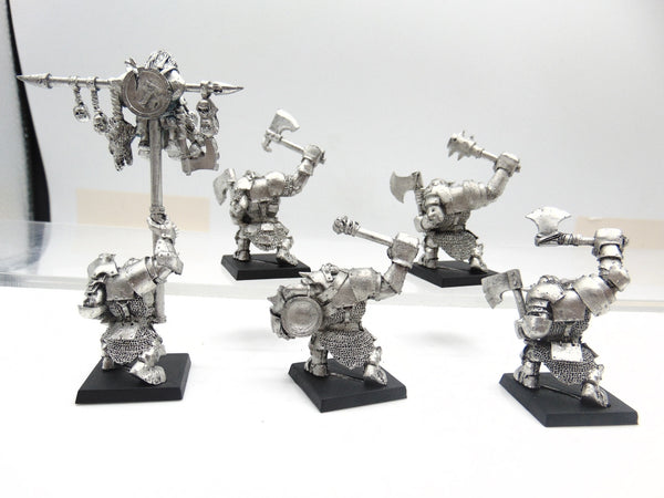 Ardboys / Black Orcs with Ltd Ed Dead Dwarf Standard