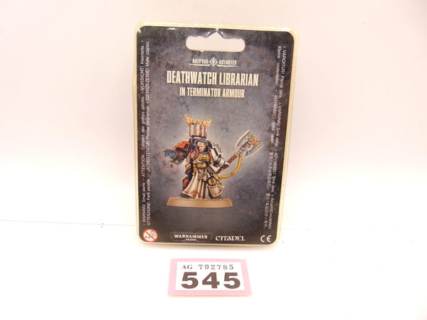 Deathwatch Librarian in Terminator