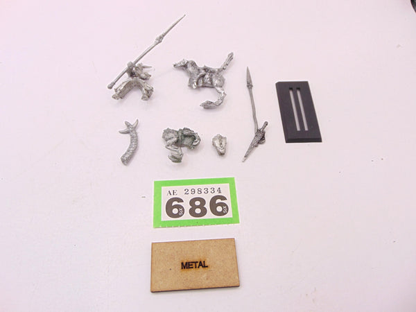 Dark Elf General Mounted on Armoured Cold One