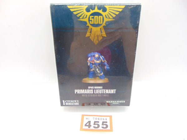 Primaris Lieutenant with Stalker Bolt Rifle