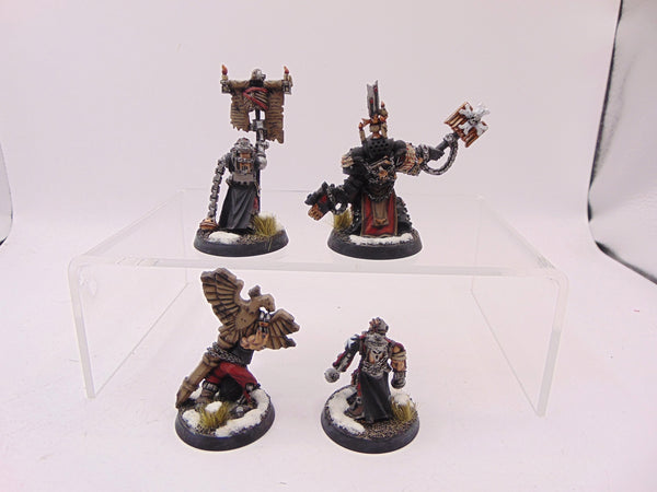 Chaplain Grimaldus and Retinue