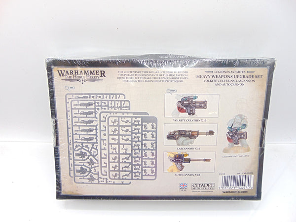 Heavy Weapons Upgrade Set – Volkite Culverins, Lascannons, and Autocannons