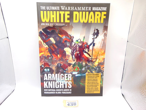 White Dwarf Issue April 2018