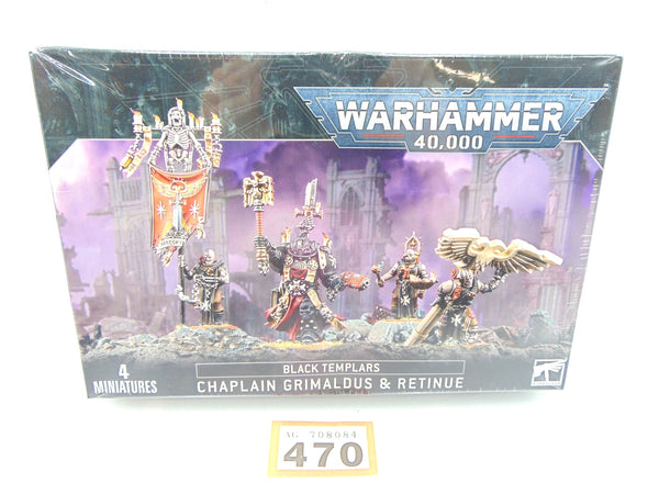 Chaplain Grimaldus & Retinue