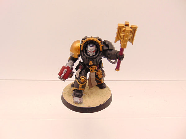Chaplain in Terminator Armour