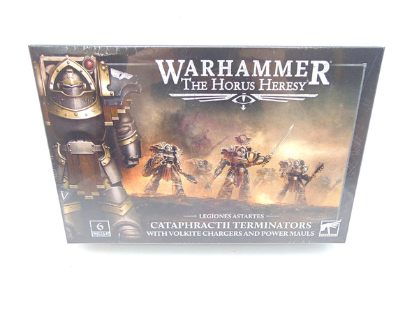Cataphractii Terminators with Volkite Chargers and Power Mauls