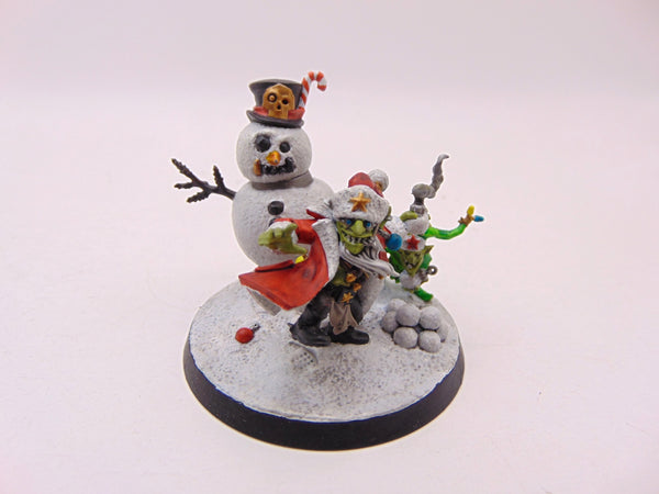 Da Red Gobbo's A-Bomb-Inable Snowman