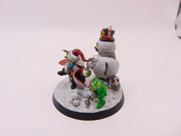 Da Red Gobbo's A-Bomb-Inable Snowman