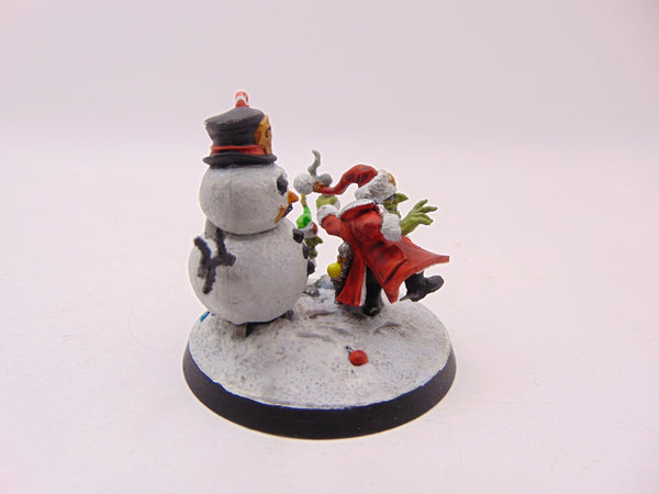 Da Red Gobbo's A-Bomb-Inable Snowman