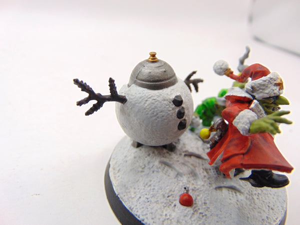 Da Red Gobbo's A-Bomb-Inable Snowman