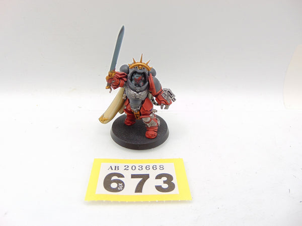 Primaris Captain in Gravis Armour