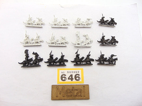 Warmaster Lizardmen Cold One Riders