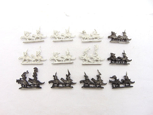 Warmaster Lizardmen Cold One Riders