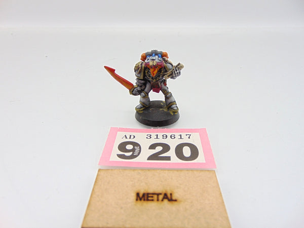 Space Marine Librarian and Scroll