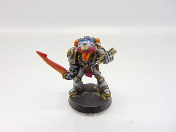 Space Marine Librarian and Scroll