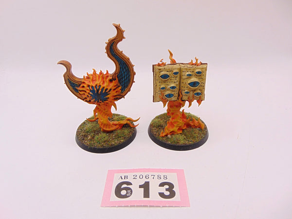 Burning Sigil of Tzeentch & Tome of Eyes