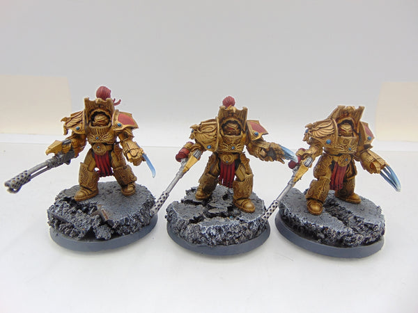 Legio Custodes Aquilon Terminators with Infernus Firepikes