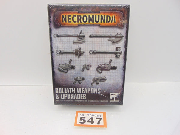 Goliath Weapons & Upgrades