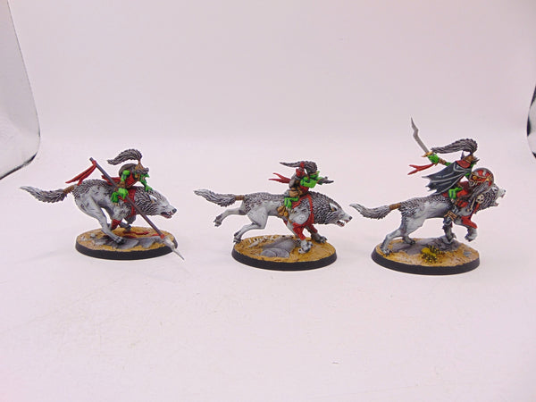 Snarlboss and Wolfgit Retinue