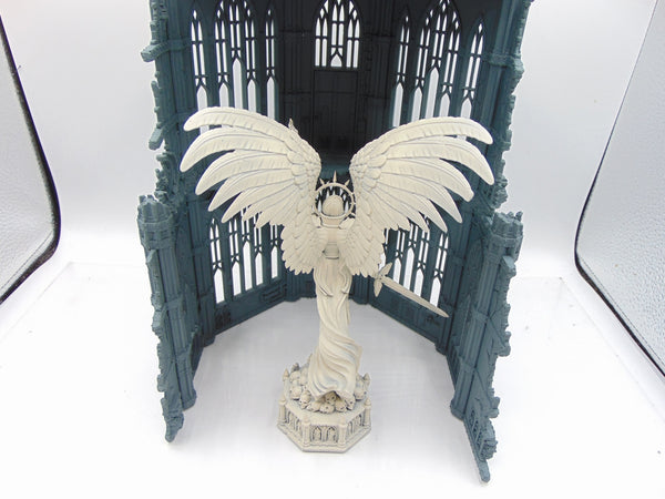 Battle Sanctum with Saint Celestine Statue