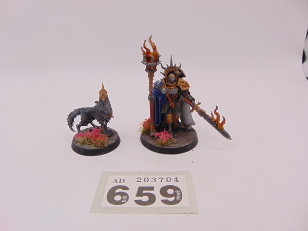 Lord Veritant with Gryph Crow