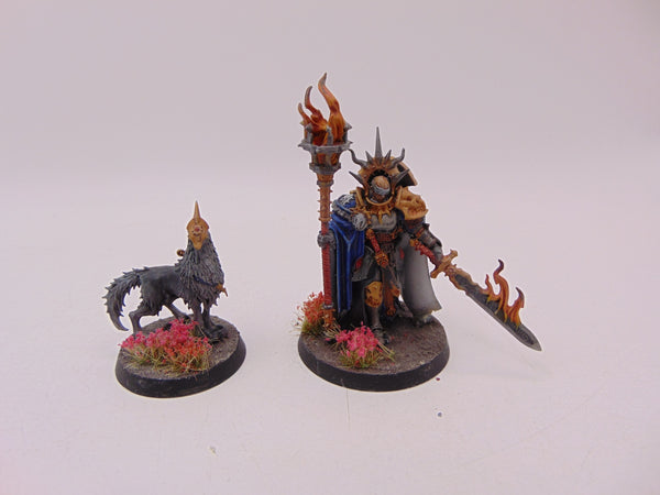 Lord Veritant with Gryph Crow
