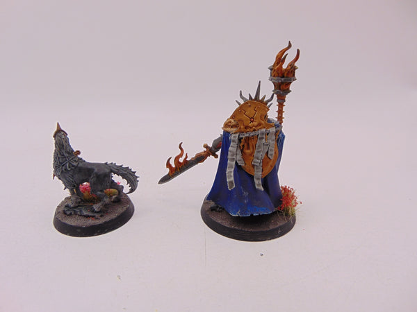 Lord Veritant with Gryph Crow