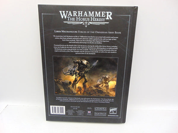 Liber Mechanicum Forces of the Omnissiah Army Book