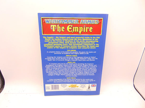 Warhammer Armies The Empire 2nd Edition
