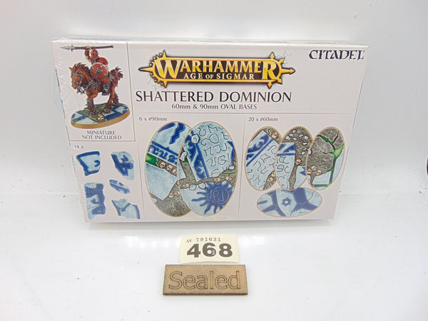 SHATTERED DOMINION 60mm & 90mm OVAL BASES