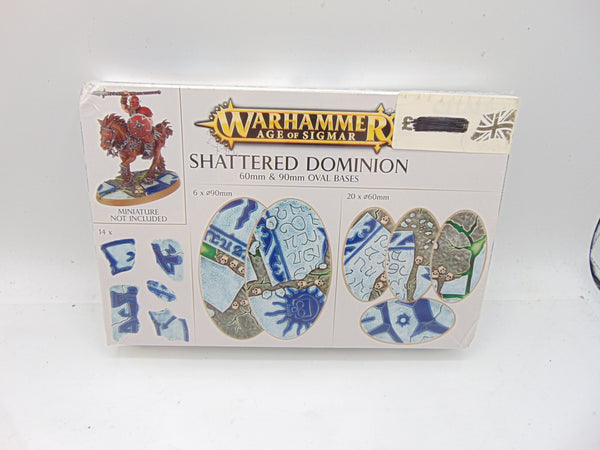 SHATTERED DOMINION 60mm & 90mm OVAL BASES