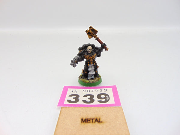 Chaplain with Crozius and Bolt Pistol