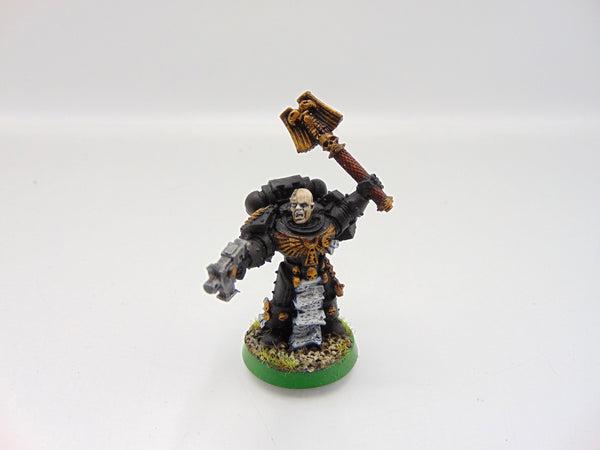 Chaplain with Crozius and Bolt Pistol