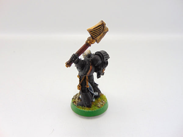 Chaplain with Crozius and Bolt Pistol