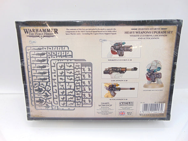 Heavy Weapons Upgrade Set - Volkite Culverins, Lascannons and Autocannons