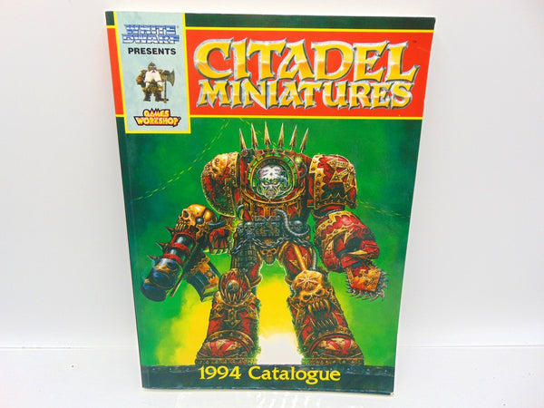 Citadel Miniatures 1994 Catalogue