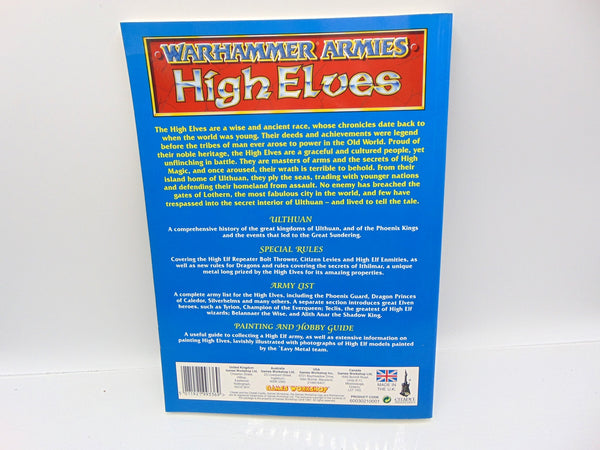 Warhammer Armies High Elves
