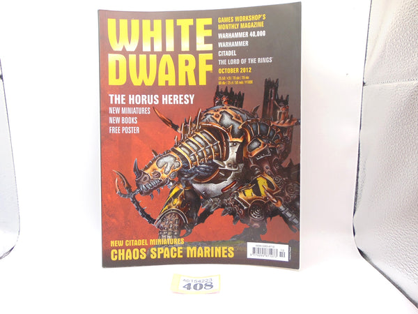 White Dwarf Issue October 2012