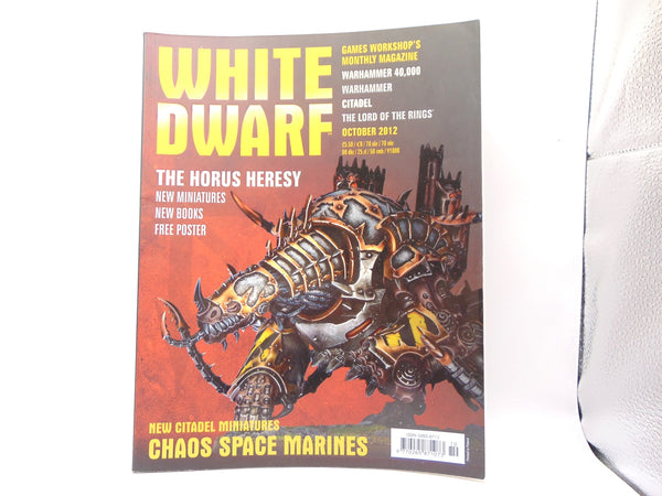 White Dwarf Issue October 2012